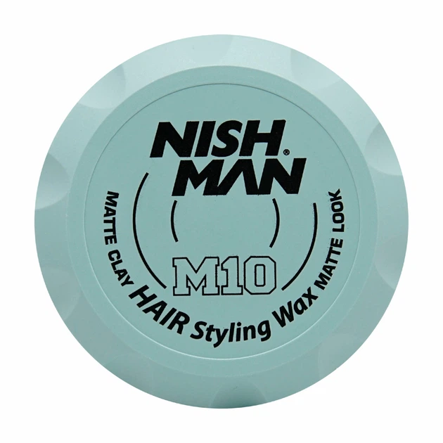 Матовая глина для укладки волос Nishman Matte Clay М10 150мл - Фото 1 Матовая глина для укладки волос Nishman Matte Clay М10 150мл - изображение 1