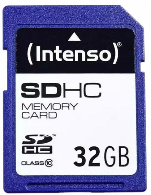 Karta pamęnci Intenso SDHC 32GB Class 10 (4034303016631) - obraz 1
