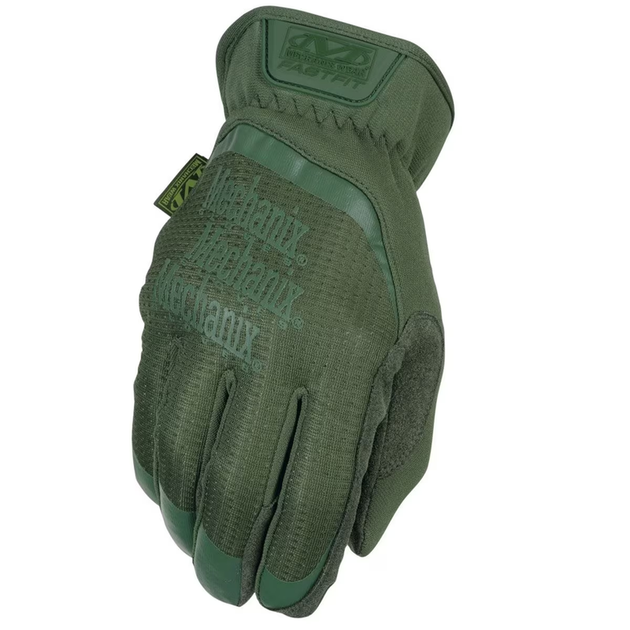 Рукавиці тактичні Mechanix Wear Армійські S Олива Tactical gloves FastFit Olive Drab (FFTAB-60-008-S) - зображення 1