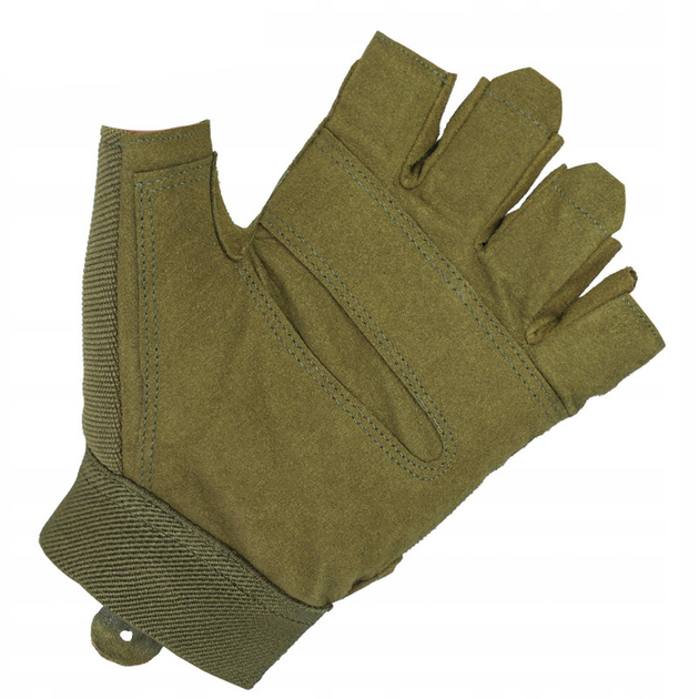 Перчатки тактические Mil-Tec Короткопалые XL Олива ARMY FINGERLINGE OLIV (12538501-905-XL) - изображение 2