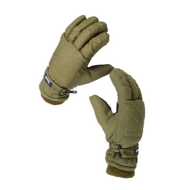 Перчатки тактические Утепленные S Олива Mil-Tec FINGERHANDSCHUHE THINSULATE S OLIV (12530001-902-S) - изображение 2