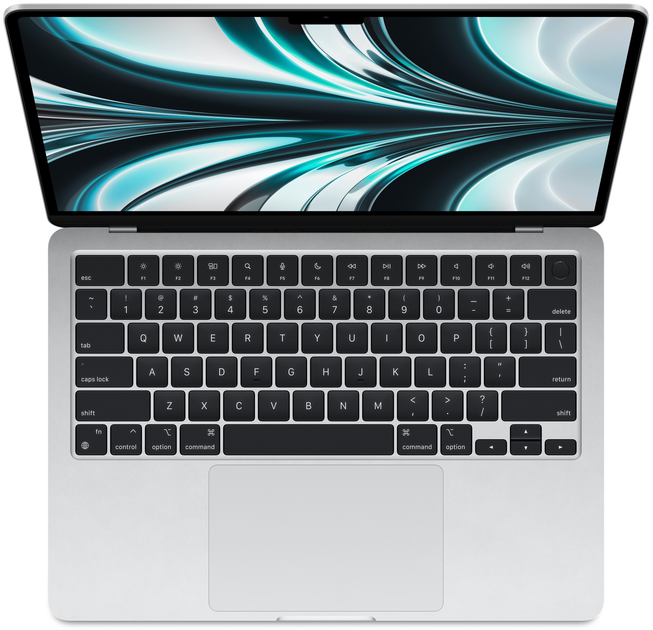 Ноутбук Apple MacBook Air 13.6" M2 8/256GB 2022 (MLXY3KS/A) Silver - зображення 2