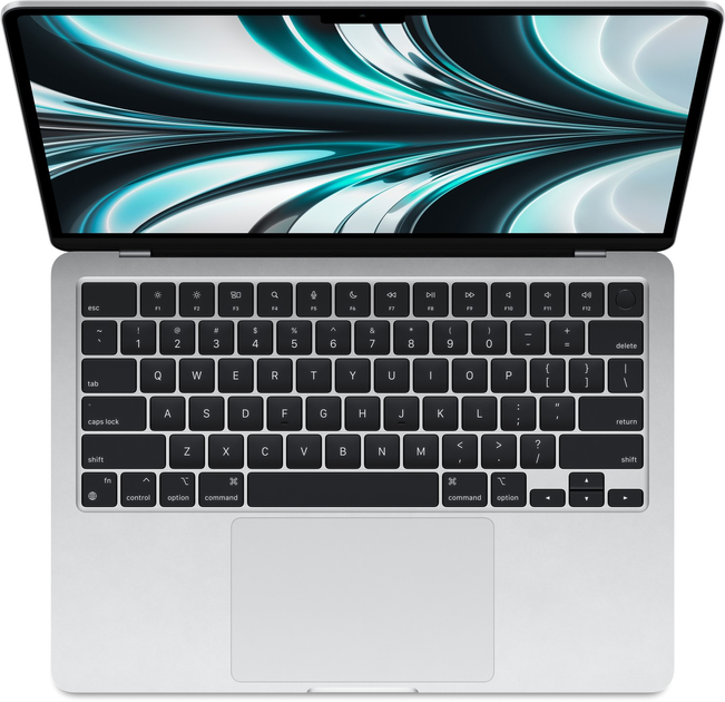 Ноутбук Apple MacBook Air 13.6" M2 8/512GB 2022 (MLY03RU/A) Silver - зображення 2