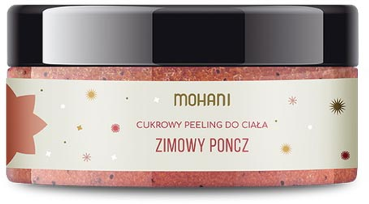 Peeling do ciała Mohani cukrowy Zimowy Poncz 160 g (5902802721778) - obraz 1