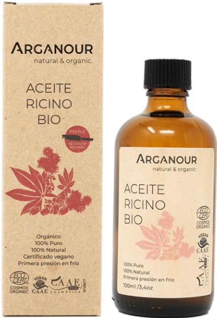 Рицинова олія для тіла і волосся Arganour Castor Oil 100% Pure 100 мл (8435438600331) - зображення 1