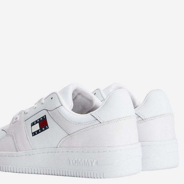 Sneakersy męskie Tommy Hilfiger EM0EM00955-YBR 41 Białe (8720116726787) - obraz 3