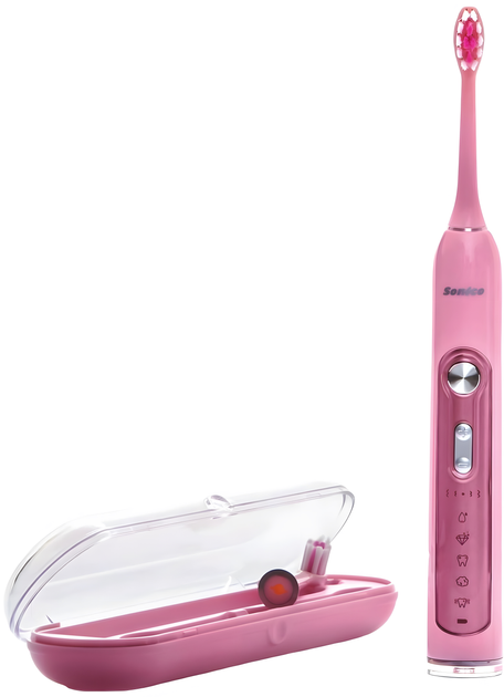 Elektryczna szczoteczka do zębów Sonico Professional Pink (SON000008) - obraz 1