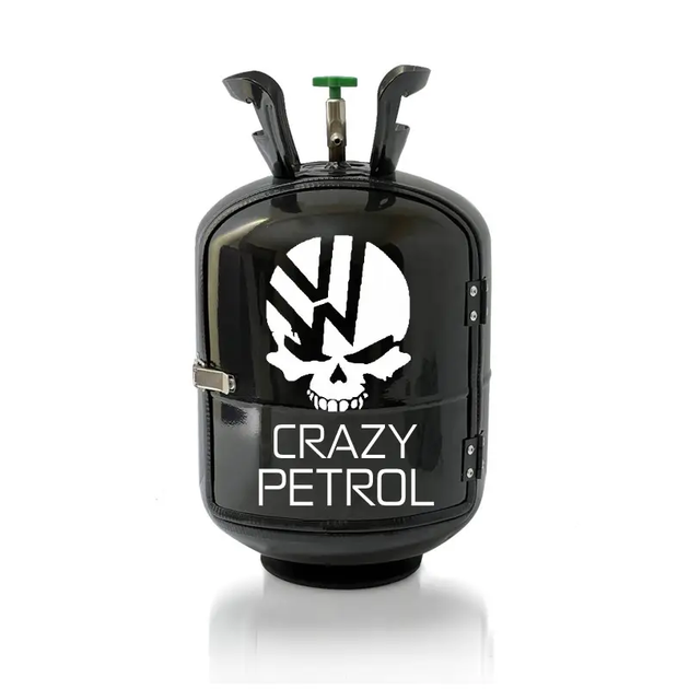 Бочонок бар с подсветкой и принтом "Crazy Petrol" 211-001-023 - Фото 1 Бочонок бар с подсветкой и принтом "Crazy Petrol" 211-001-023 - изображение 1