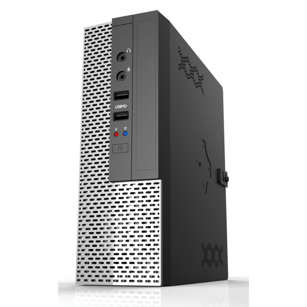 Корпус mini ITX GameMax ST102-200W BS с блоком питания с боковым стеклом Черный - изображение 3