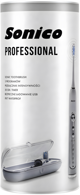 Електрична зубна щітка Sonico Professional White (SON000009) - зображення 5