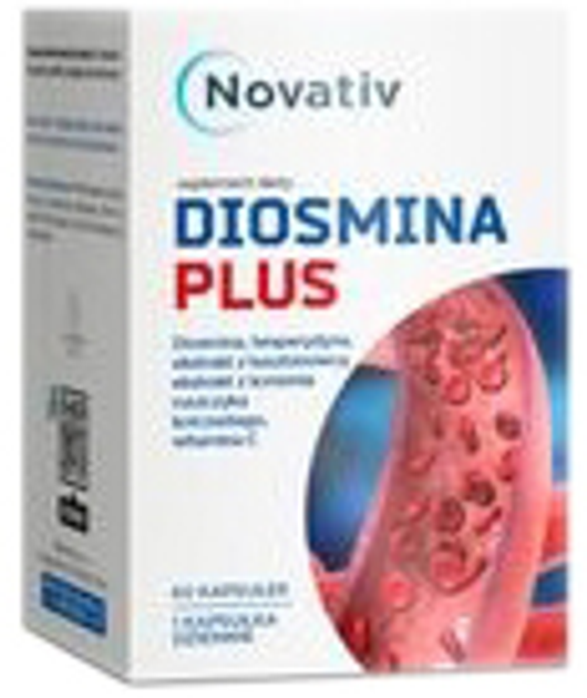 Suplement diety Novativ Diosmina Plus 60 caps (5908288963169) - obraz 1