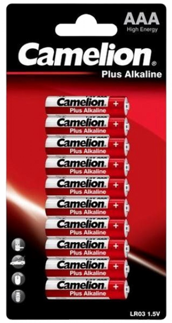 Alkaliczne baterie Camelion Plus Mignon AA LR6 10 szt (11001006) - obraz 1