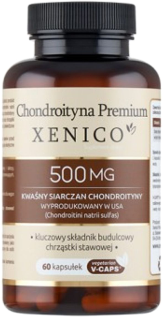 Дієтична добавка Xenicopharma Chondroityna Premium Xenico 60 капсул (5905683269049) - зображення 1