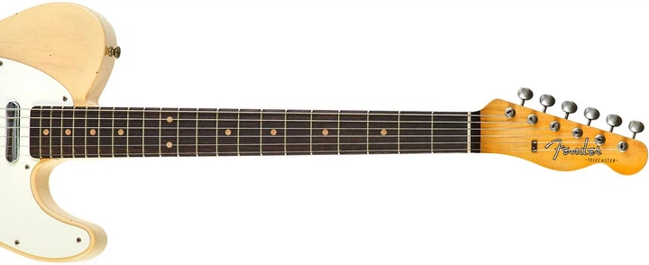 Електрогітара Fender Custom Shop Limited Edition '55 Telecaster Journeyman Relic Natural Blonde - Фото 4 Електрогітара Fender Custom Shop Limited Edition '55 Telecaster Journeyman Relic Natural Blonde - зображення 4