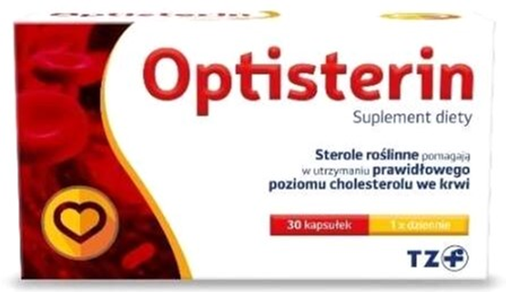 Suplement diety Polfa Tarchomin Optisterin 30 kapsułek (5904016080542) - obraz 1