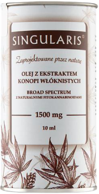 Дієтична добавка Singularis Broad Spectrum 1500 Mg 10 мл (5907796631355) - зображення 1