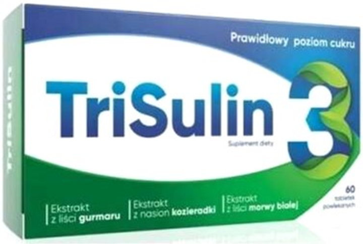 Suplement diety Natur Produkt Pharma TriSulin 60 tabs (5906204021962) - obraz 1