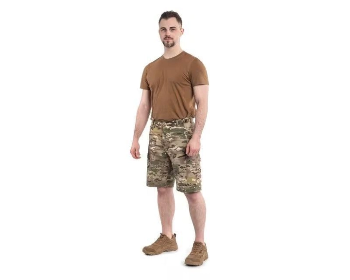 Тактические шорты Brandit BDU (Battle Dress Uniform) Ripstop multikam, мультикам L - изображение 2