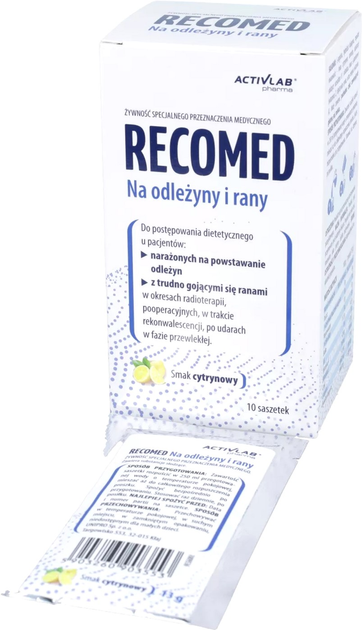Suplement diety Activlab RecoMed For Sores and Wounds 10 x 13 g (5903260903553) - obraz 2