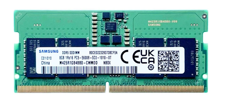 Оперативная память Samsung SODIMM DDR5 8Gb 1Rx16 PC5-5600B-SC0