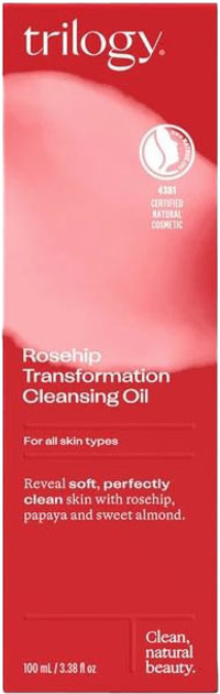 Очищувальна олія для обличчя Trilogy Rosehip Transformation Cleansing Oil 100 мл (9421017769536) - зображення 2