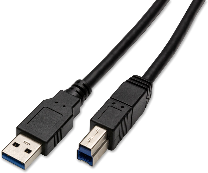 Кабель Captiva USB Type A - USB Type-B 3 м Black (4046373802939) - зображення 1