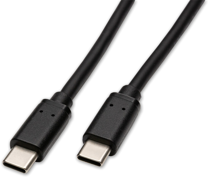 Kabel Captiva USB Type-C - USB Type-C 100W 2 m Black (4046373803028) - obraz 1