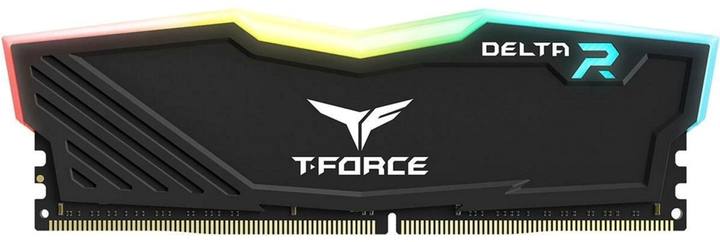 Pamięć Team Group DDR4-3600 16384MB PC4-28800 (Kit of 2x8192) T-Force Delta RGB Black (TF3D416G3600HC18JDC01) - obraz 2