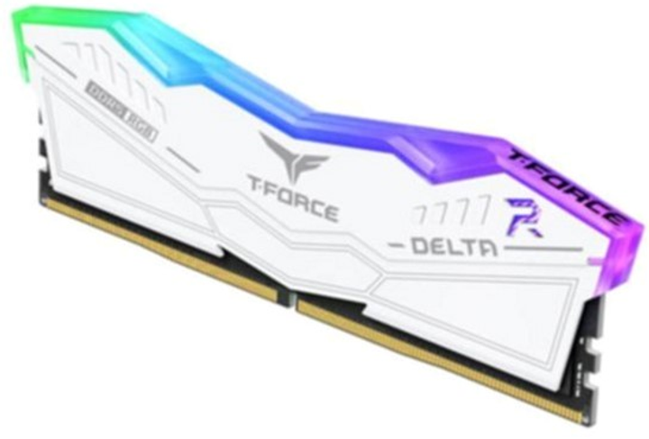 Pamięć Team Group DDR5-6400 32768MB PC5-51200 (Kit of 2x16384) T-Force Delta RGB White (FF4D532G6400HC40BDC01) - obraz 4