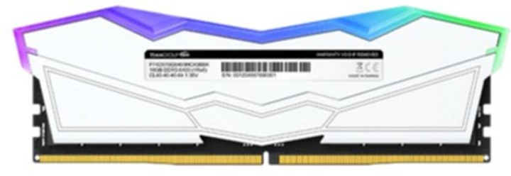 Pamięć Team Group DDR5-6400 32768MB PC5-51200 (Kit of 2x16384) T-Force Delta RGB White (FF4D532G6400HC40BDC01) - obraz 5