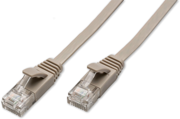 Patchcord Captiva 80277 Cat 6a RJ-45 5 m Grey (4046373802779) - obraz 1