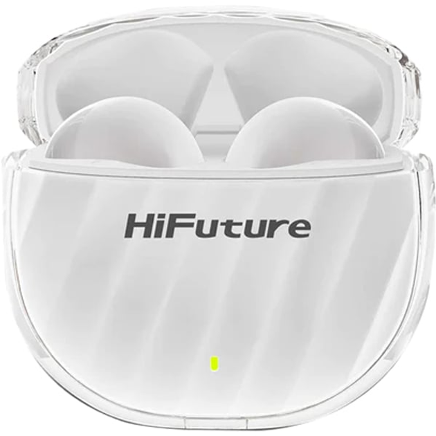 Акція на Навушники HiFuture FlyBuds3 White (flybuds3.white) від Rozetka