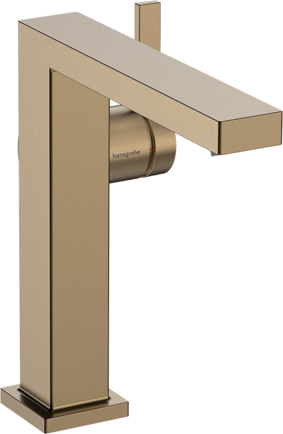 Смеситель для умывальника HANSGROHE TECTURIS 73040140, бронзовый - Фото 1 Смеситель для умывальника HANSGROHE TECTURIS 73040140, бронзовый - изображение 1