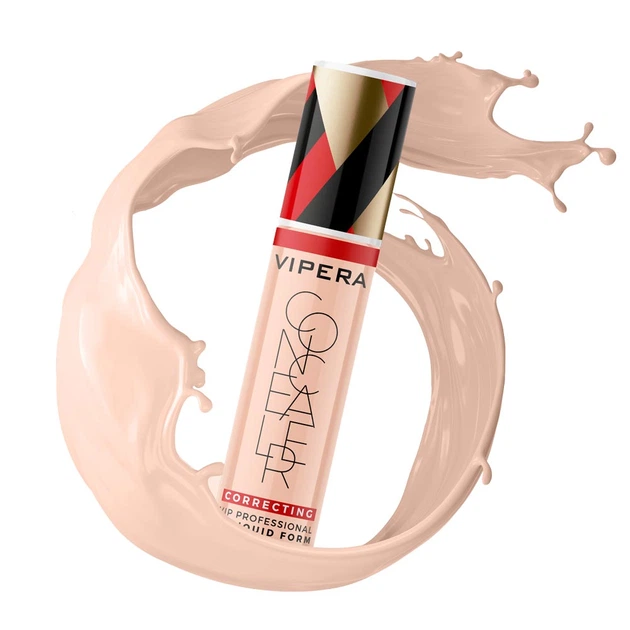 Рідкий консилер Vipera Vip Professional Concealer № 04 warm sand, 4 г ( 5903587200649 ) - Фото 2 Рідкий консилер Vipera Vip Professional Concealer № 04 warm sand, 4 г ( 5903587200649 ) - зображення 2