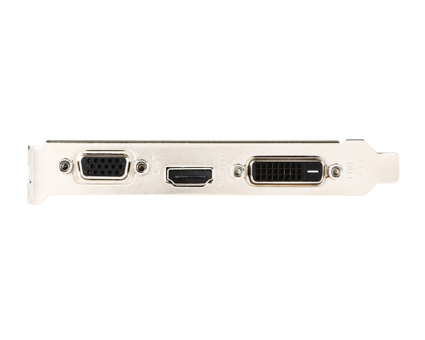 Відеокарта MSI nVidia PCI-E GeForce GT710 2ГБ DDR3/1600 МГц (GT 710 2GD3H LP) - зображення 3