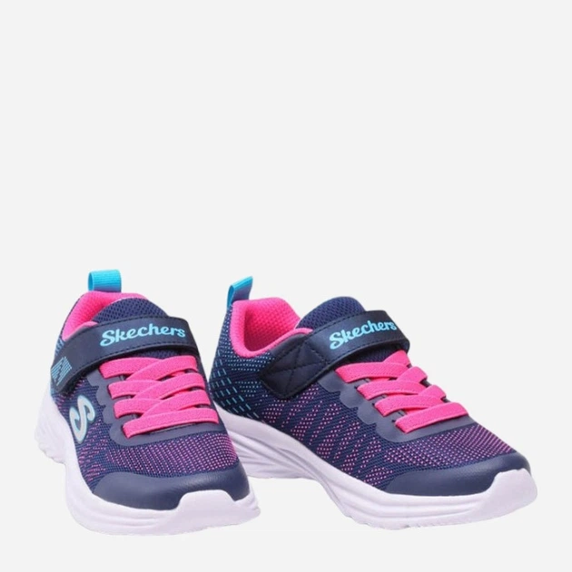 Дитячі кросівки для дівчинки Skechers 302448L 33.5 Сині (195204821671) - зображення 3