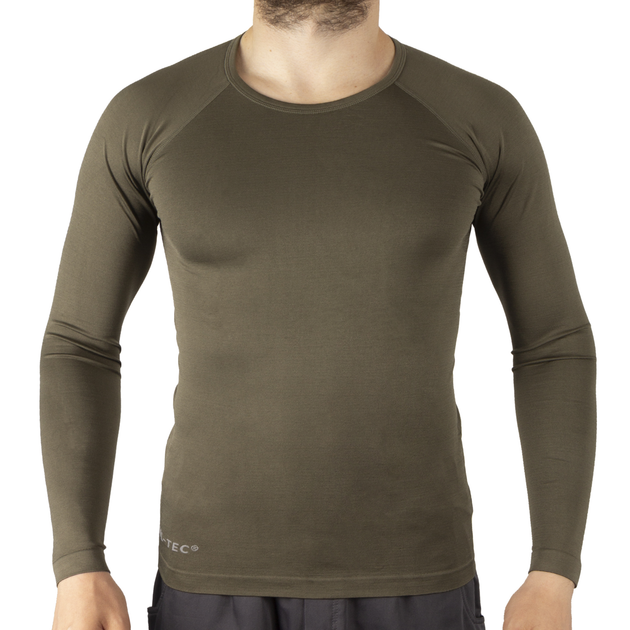 Футболка потовідвідна з довгим рукавом 2XL-3XL Olive - зображення 1