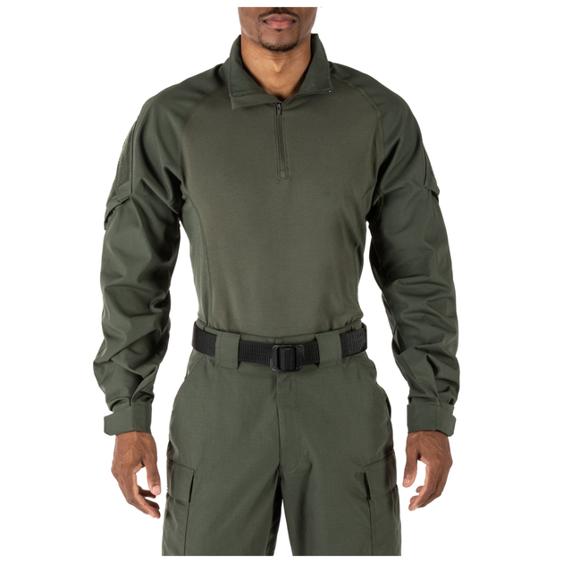 Рубашка тактическая под бронежилет 5.11 Tactical Rapid Assault Shirt M TDU Green - изображение 1
