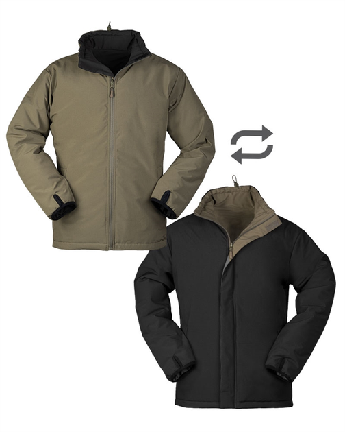 Куртка утепляющая двусторонняя Sturm Mil-Tec Сold Weather Jacket Reversible Ranger Green/Black M RANGER GREEN/BLACK - изображение 1