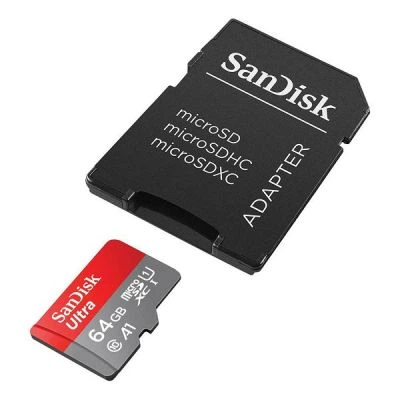 Карта пам'яті SanDisk 64gb microSD class 10 uhs-i Ultra (sdsquab-064g-gn6ma) - зображення 2