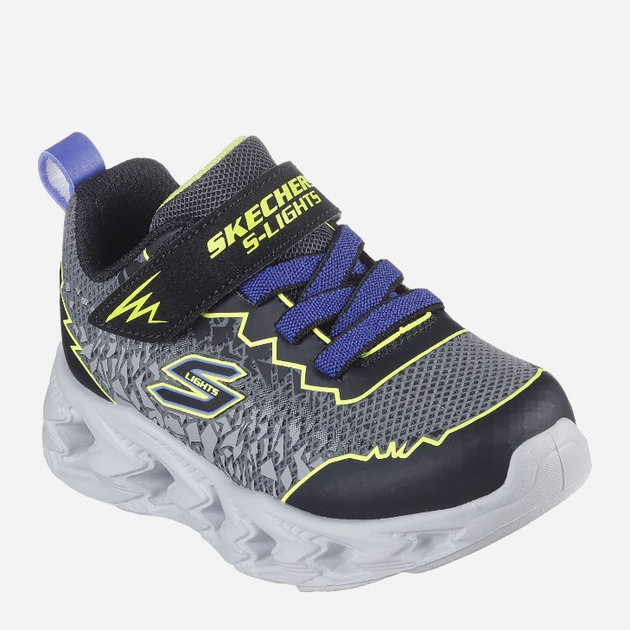 Дитячі кросівки для хлопчика Skechers 400603L 28 Сірі (197627418452) - зображення 2