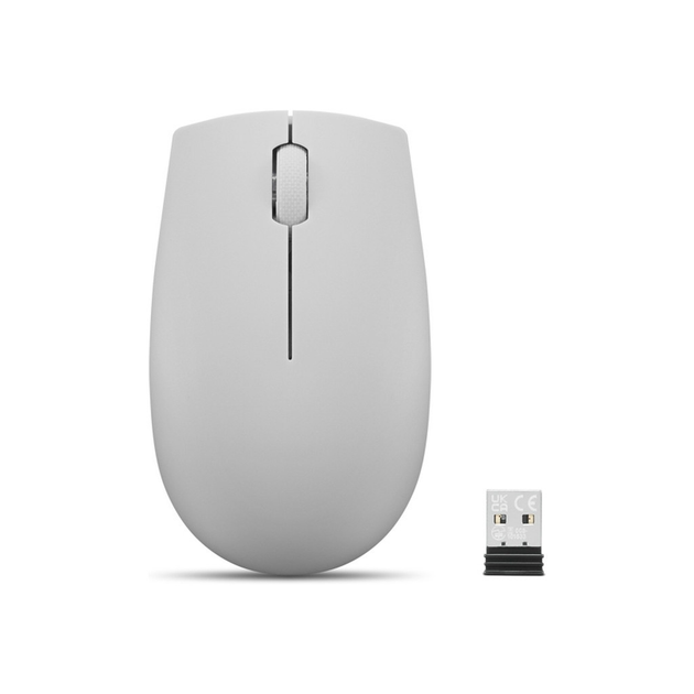 Мышка Lenovo 300 Wireless Arctic Grey (GY51L15678) - изображение 1