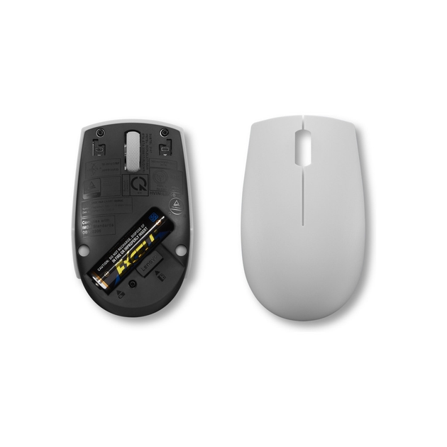 Мышка Lenovo 300 Wireless Arctic Grey (GY51L15678) - изображение 6