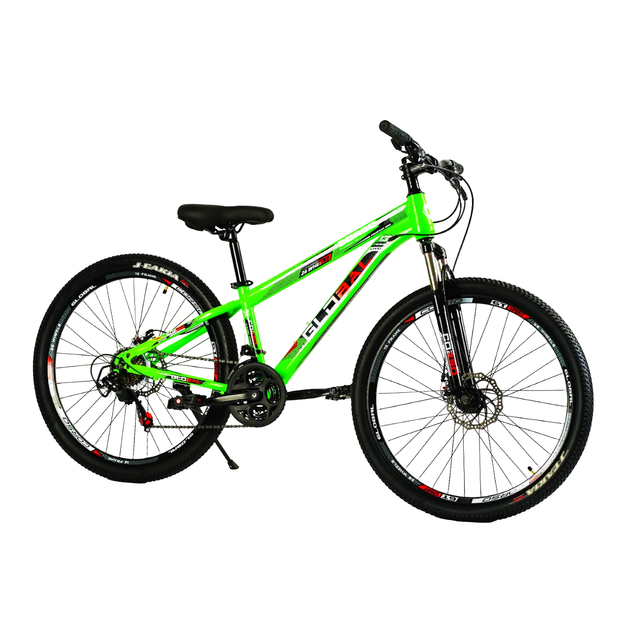 Велосипед спортивный Corso Global 26" рама 13" зеленый GL-26639 - изображение 3