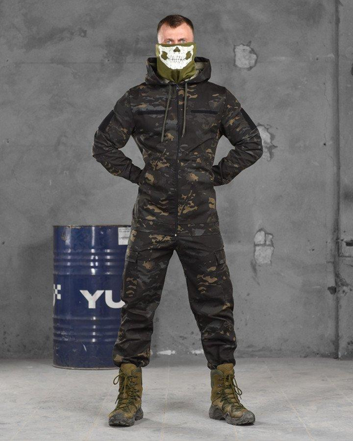 Тактический костюм Muraena черный мультикам ВТ1009 L - изображение 1