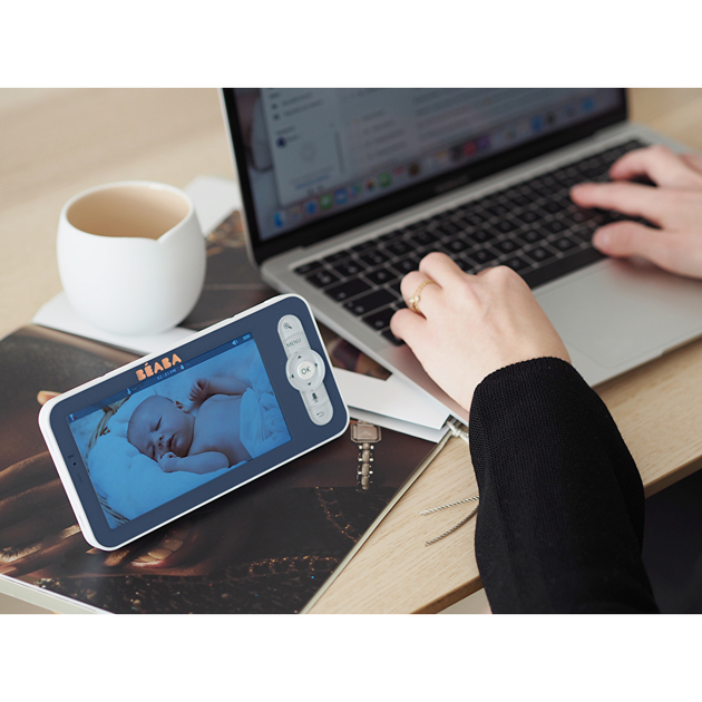 Видеоняня Beaba Zen Premium синий, арт. 930353 - изображение 5