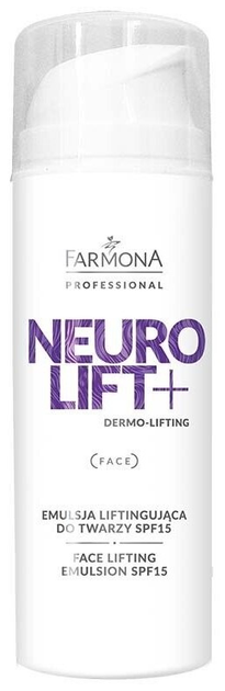 Emulsja do twarzy Farmona Professional Neurolift+ Dermo Lifting liftingująca SPF 15 150 ml (5900117002667) - obraz 1