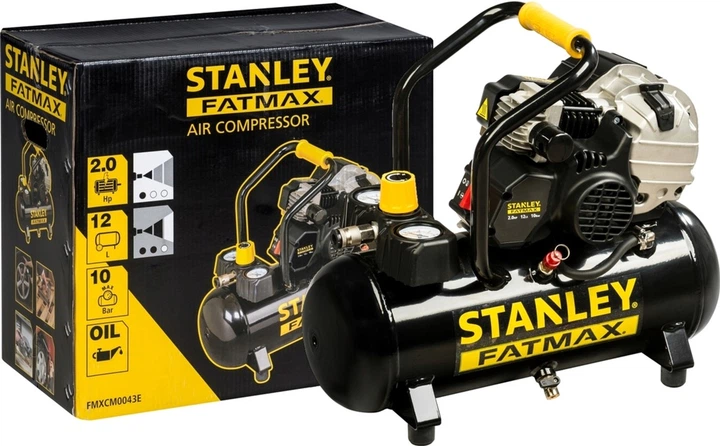 Компресор з гібридним насосом Stanley Fatmax 12L 10 бар (FMXCM0043E) - зображення 2
