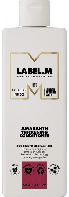 Odżywka do włosów Label.M Professional Amaranth Thickening 1000 ml (5056043217429) - obraz 1