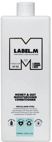 Odżywka do włosów Label.M Honey Oat Moisturising 1000 ml (5056043217382) - obraz 1